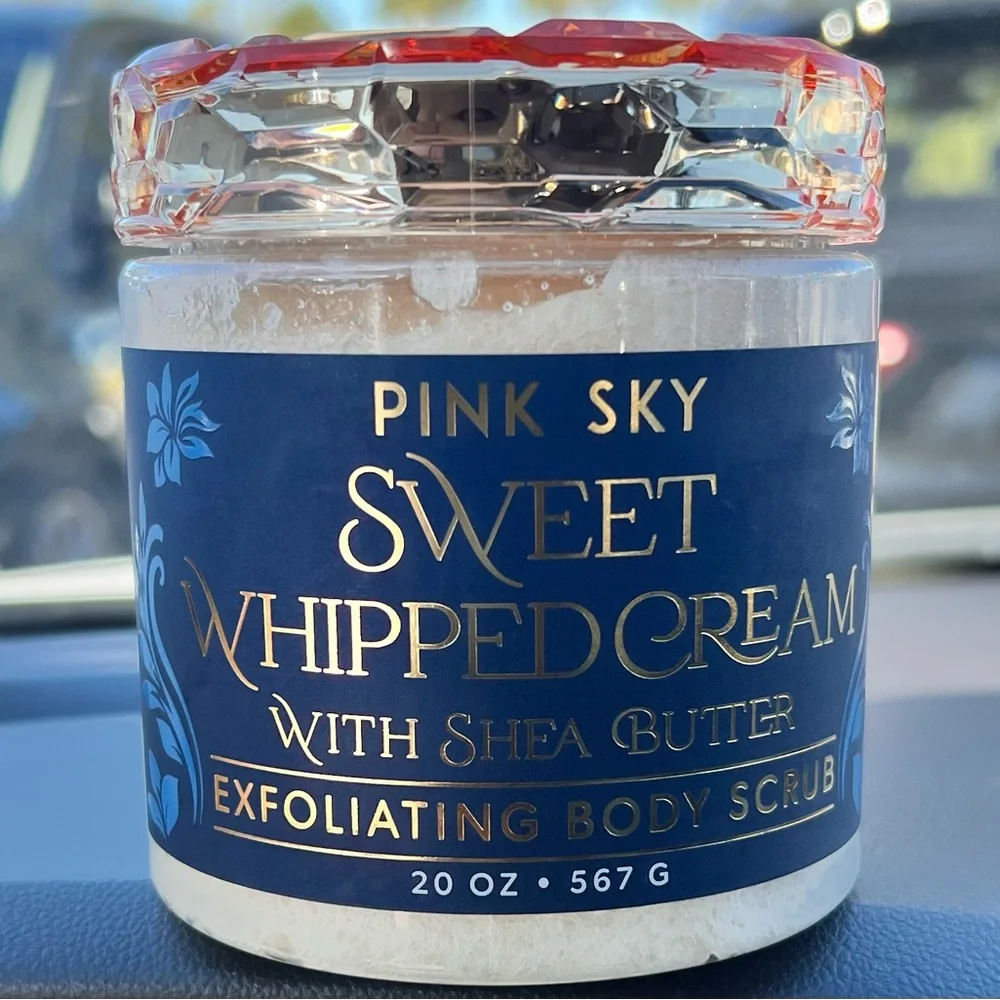 Sweet Whipped Cream With Shea Butter Exfoliating Body Scrub
